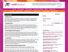 Tablet Screenshot of kadinsorunlari.com